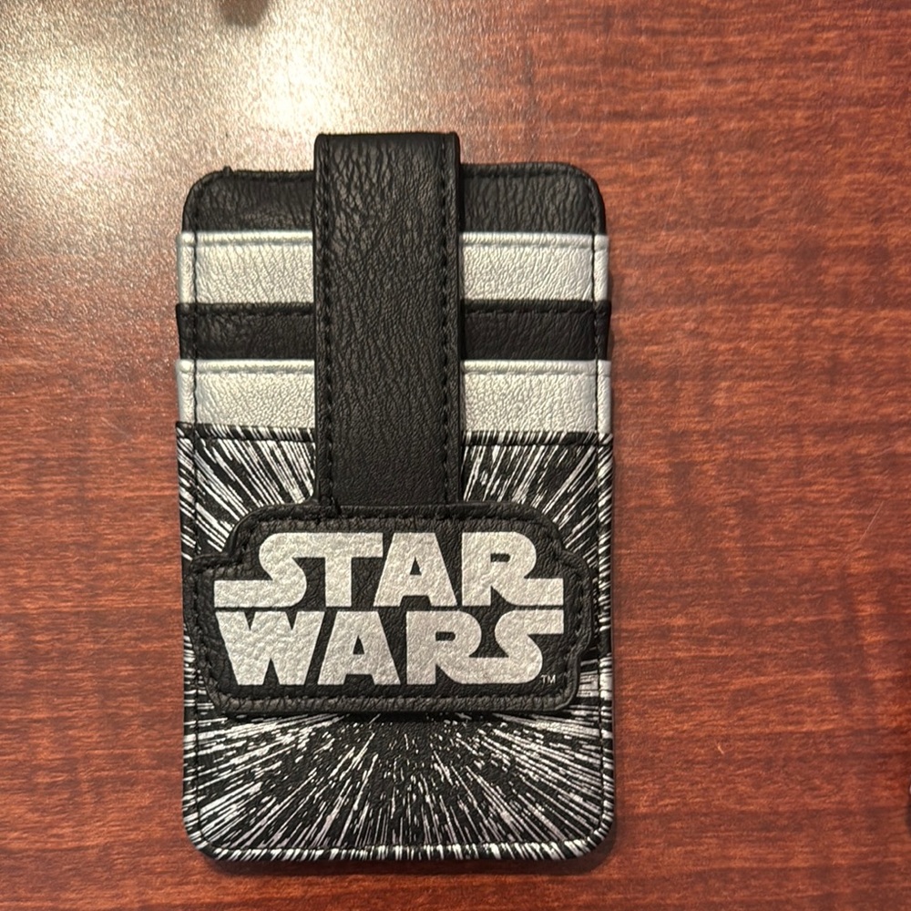 Star Wars Black and Gray Card Holder
